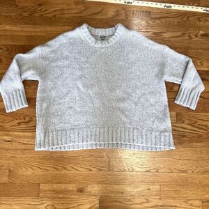 Aerie Gray Crew Neck Sweater